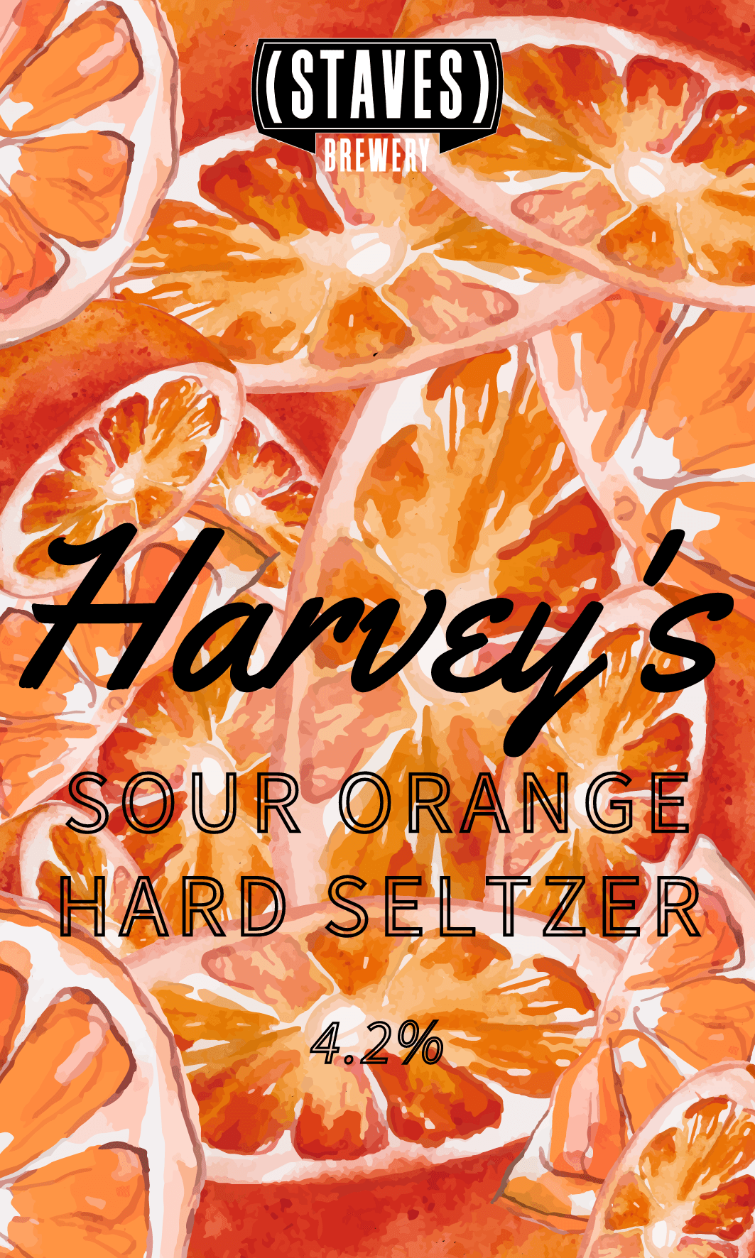 'Harvey's Sour Orange' Hard Seltzer